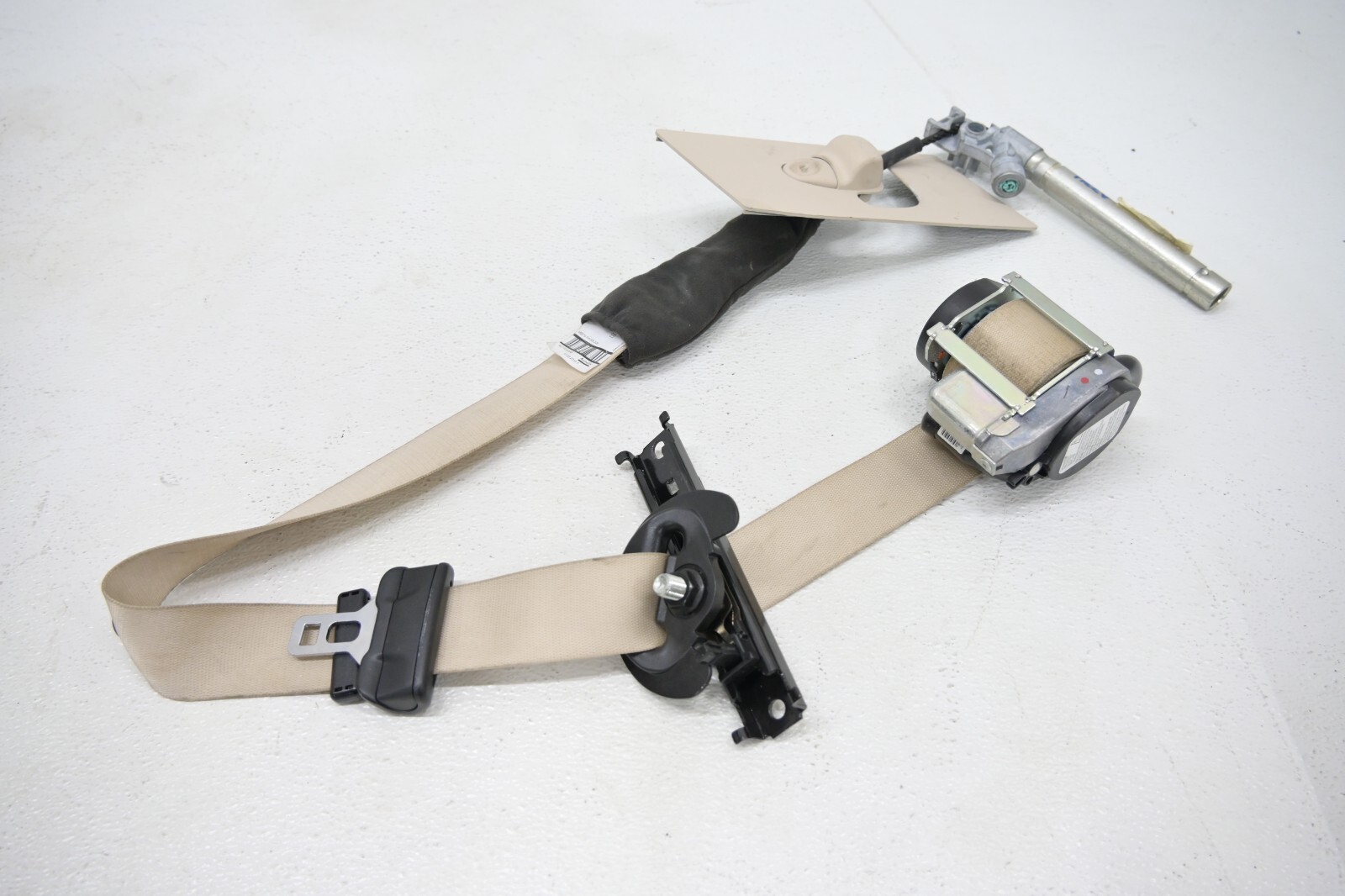 ⭐ 14-21 Maserati Ghibli Front Right Passenger Seat Belt Retractor Beige Oem