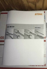 MS 261, MS261 STIHL Chainsaw Service Workshop Repair Manual