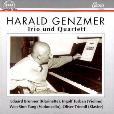 Harald Genzmer (1909-2007) - Trio und Quartett (CD, Thorofon, 2004)