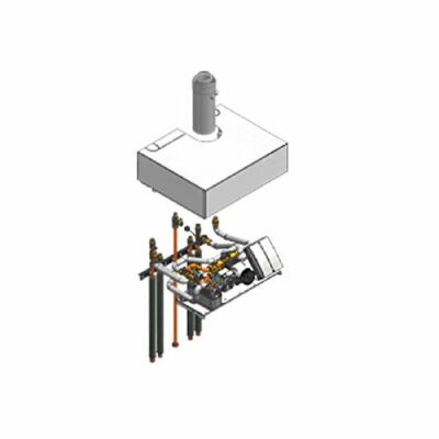 Viessmann Aufbau-Kit ZK04324 inkl. Mischer Aufputzinstallation Vitodens 333-F