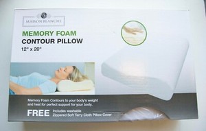 maison blanche memory foam pillow
