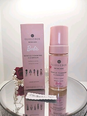 Glossybox Skincare Barbie Edition Gentle Foaming Cleanser 3.3 oz. New In Box.