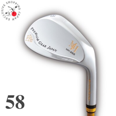 Mutsumi Honma Golf Club Wedge MH255 Loft 58 Flex SR Carbon Shaft Nickel New JP