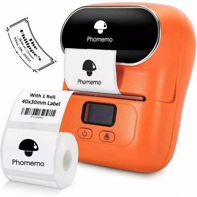 Phomemo M110 Etikettendrucker Bluetooth Thermo Etikettendrucker Selbstklebend