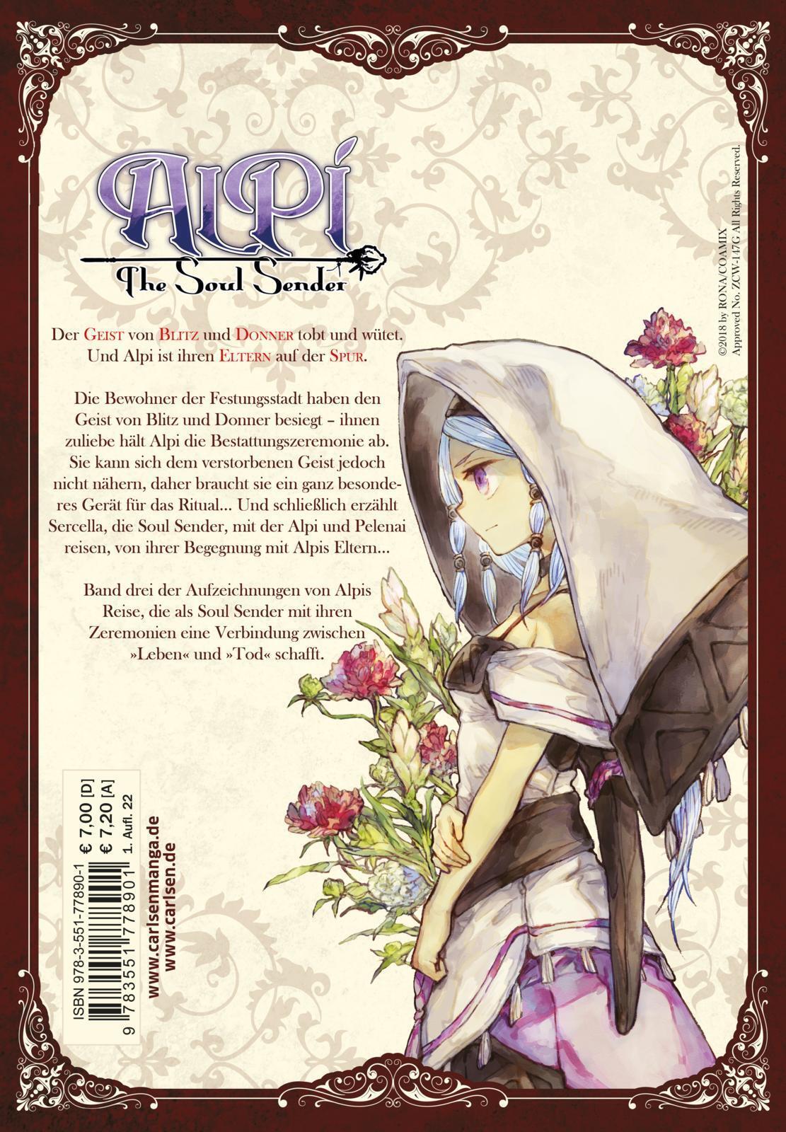 Thumbnail - Rona | Alpi - The Soul Sender 3 | Taschenbuch | Deutsch (2021) | 176