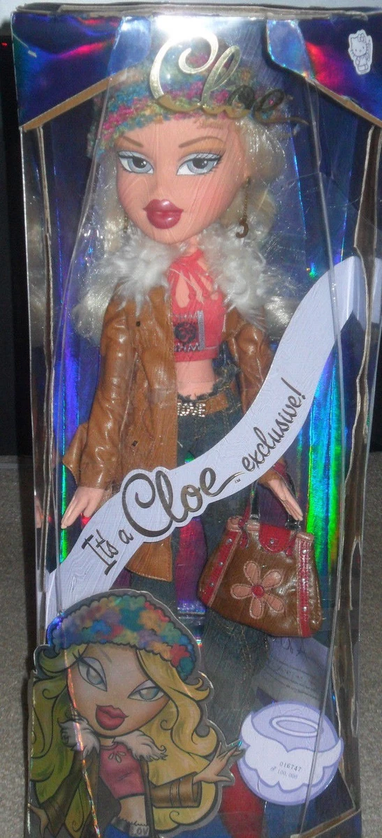 Big Bratz Cloe Collector Doll Chloe limited Edition numbered hat purse xmas  rare