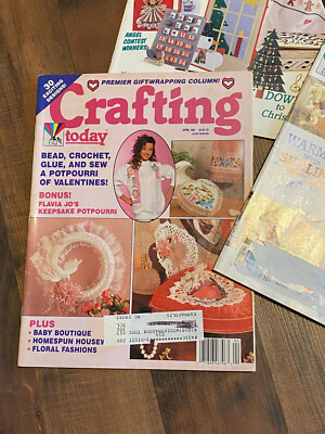 Crafting Todays Fun Craft Magazine Dec1994 & 2 Crafting Today Mags