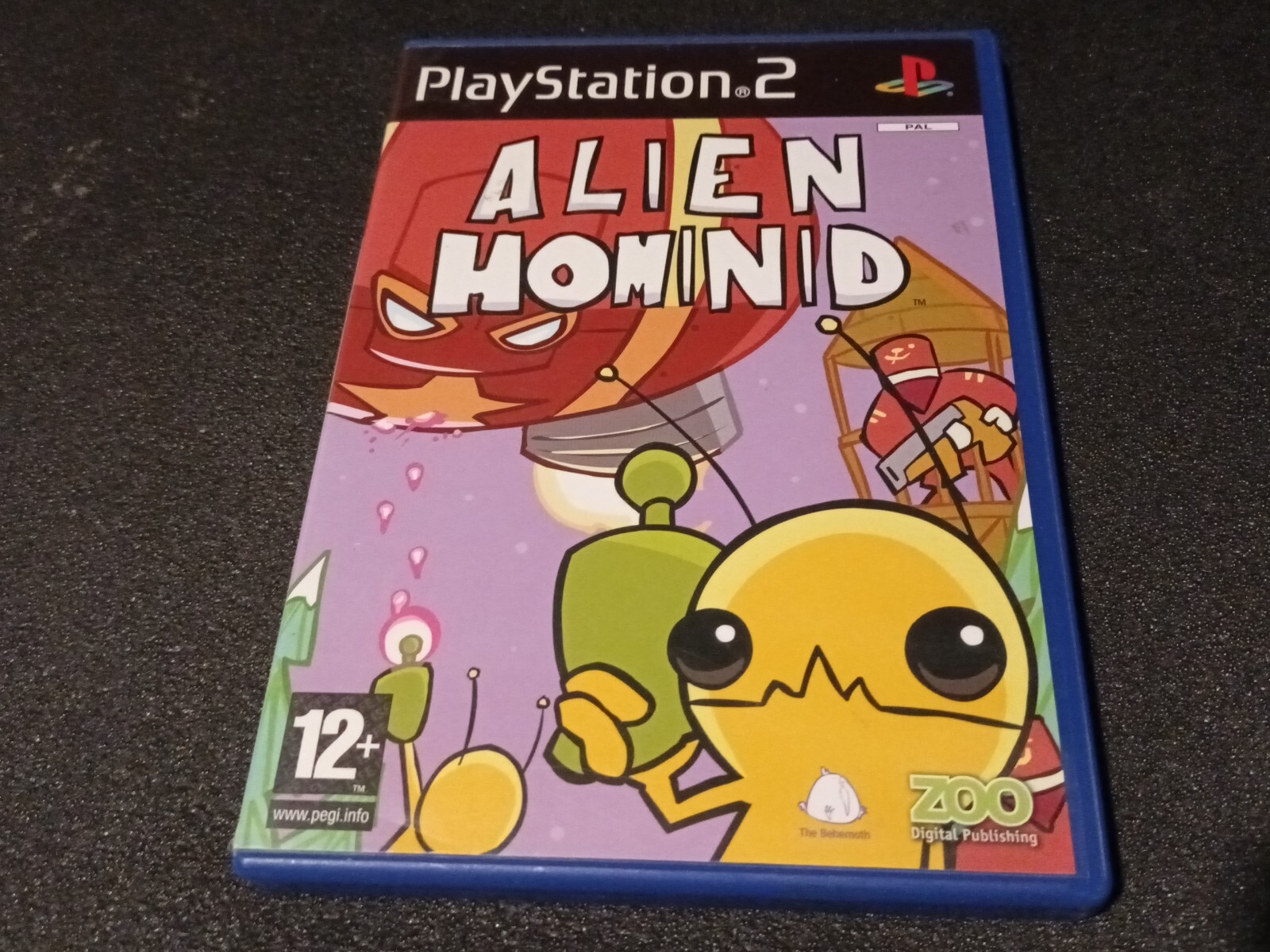 Ps2 Playstation 2 alien hominid PAL