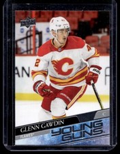 2020-21 Upper Deck Young Guns Glenn Gawdin Rookie #726 Calgary Flames
