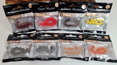 Spro TM Trout Master Kavier 10mm 8 Farben Forellenangeln Forellenköder NEW OVP