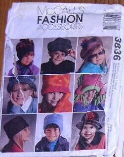 McCalls Craft Sewing Patterns Kids & Adult Hats & Handbags Totes Purses U-Choose - Picture 26 of 50