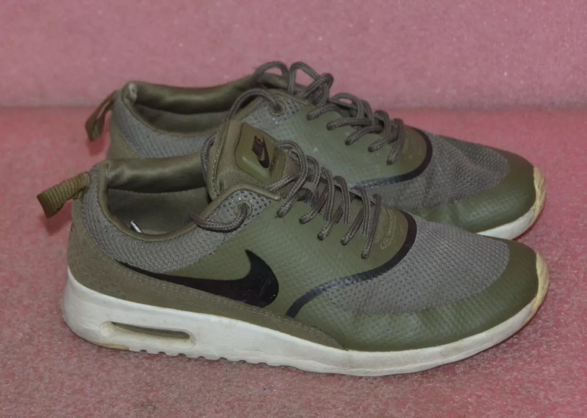 Nike Air Max Thea Olive Green Black 599409-202 Shoes Size 7. | eBay