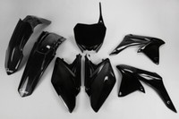 Set Plastics Motorradverkleidungen Suzuki Rmz 250 2010 - 2018 Ufo Plast Schwarz