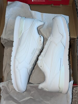 PUMA Men's ST Runner v3 L Sneakers in White, Size 11.5 New In Box