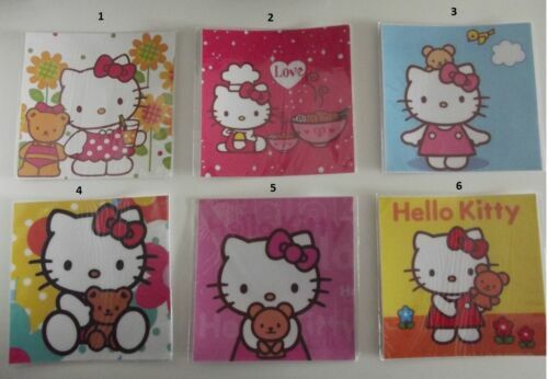 Décorations Comestibles Hello Kitty En Azyme - Lot De 15 Disques Diamètre 5cm, Multicolore, Neuves