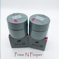 Johnny B Street Fibrous Cream Strong Fiber Matte Finish 3 oz, 2 Packs