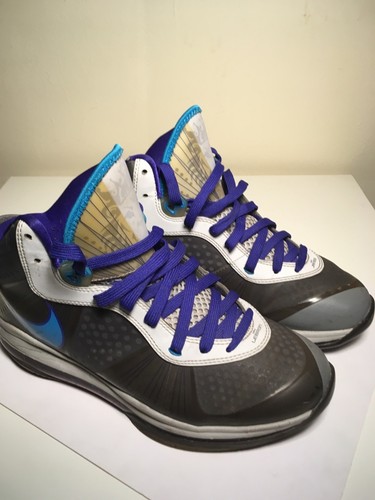 Lebron 8 v2 Summit lake hornets sz 9.5 