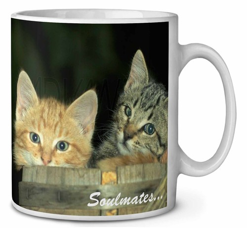 'Soulmates' Kittens in Beer Barrel CoffeeTea Mug Christmas Stocking , SOUL14MG 'Soulmates' Kittens in Beer Barrel CoffeeTea Mug Christmas Stocking , SOUL14MG