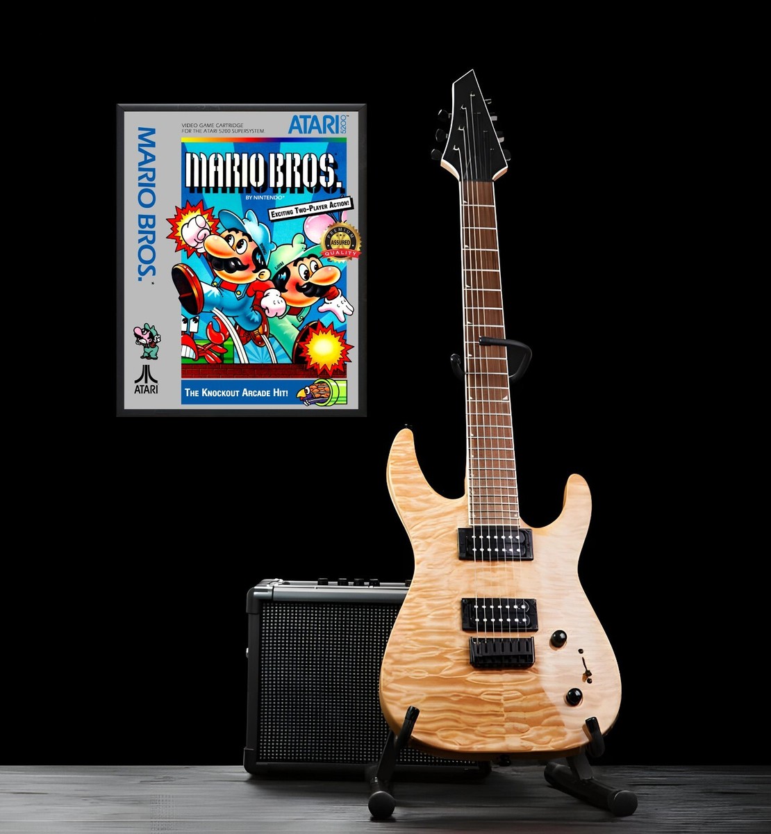 5 Plettri Per Chitarra Super Mario – Spessore Medio 0.71mm – In Plastica