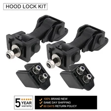 2* Front Hood Latch Catch & Bracket for Jeep Wrangler TJ 1997-2006 US