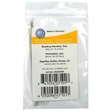 Griffin Soft Fine Twisted Wire 4" igły do koralików (0,24 mm) 25 sztuk - FN2110