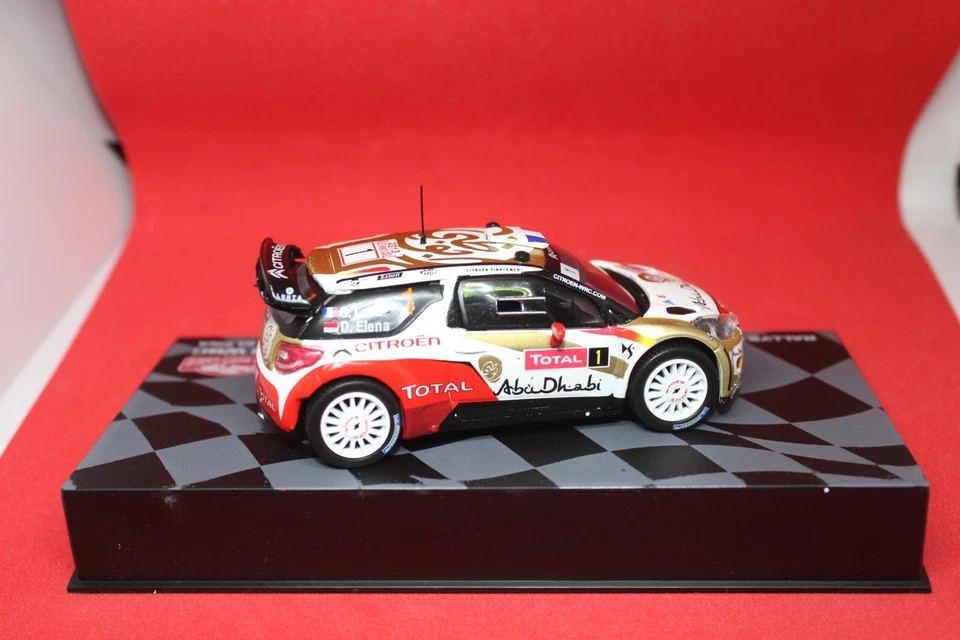 1/43 Citroën DS3 WRC (2013) - #1 S. Loeb / D. Elena - ALTAYA - Immagine 3 di 4