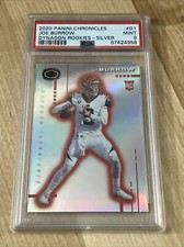JOE BURROW 2020 Chronicles Dynagon Rookies Silver Prizm RC #D1 PSA 9