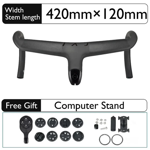 Carbon Full Internal Cable Routing Road Bike Integrated Cockpit Di2 Handlebar - Picture 43 of 43