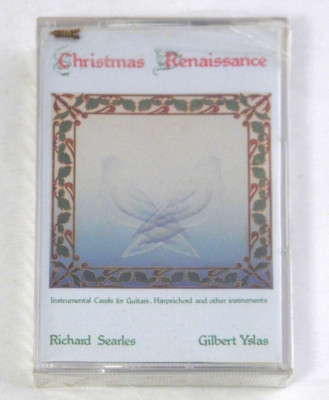 Christmas Renaissance Richard Searles Gilbert Yslas Cassette Tape Sealed #SUN-68