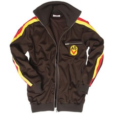 Mil-Tec NVA East German ASV Gym Jacket Mens DDR GDR REPRO Sport Army Brown