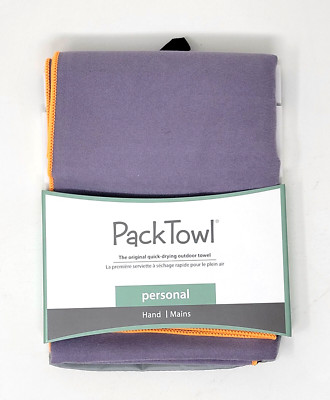 PackTowl Quick Dry Microfiber Hand Towel 16.5 x 36'' Camping, Yoga, Sports - Dusk