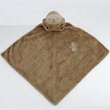 Carters Baby Just One You Mommy Loves Me Monkey Brown Lovey Security Blanket