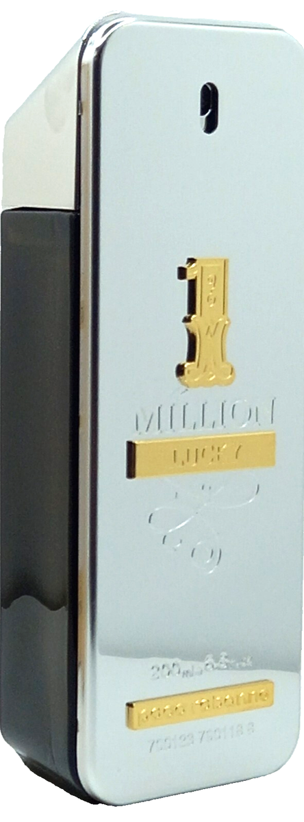 PACO RABANNE 1 MILLION LUCKY EAU DE TOILETTE SPRAY MEN 6.8 Oz