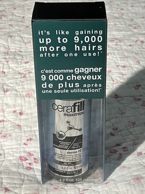 NIB Redken CERAFILL Maximize DENSE FX Thickening Treatment 4.2 fl oz / 125 ml
