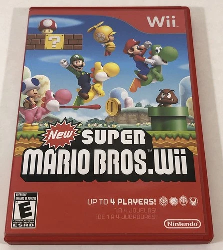 New Super Mario Bros. Wii (Nintendo Wii, 2009) Complete