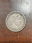 1909 D BARBER QUARTER CHOICE XF BEAUTIFUL COLOR BOLD DEVICES