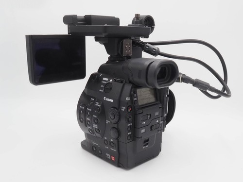 Canon EOS C300 Mark I Body with Video Monitor & Other Accessories - Picture 7 of 9