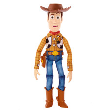 Disney and Pixar Toy Story Roundup Fun Woody Large Talking Figure, 12 Inch Colle