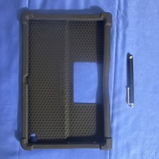 Black Silicone Lenovo Tab 11.5 plus case with matching stylus