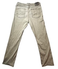 Wrangler Jeans Mens 32X29 Khaki Slim Straight...