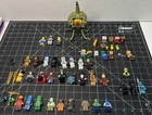 Huge Lego Minifigure Lot Of 35 Marvel, Dc, and Star Wars W Accessories See Desc