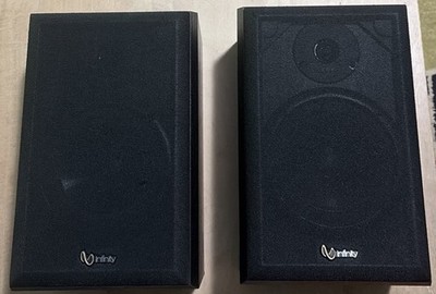Infinity Reference E-L  Bookshelf Speakers Pair Vintage Speakers