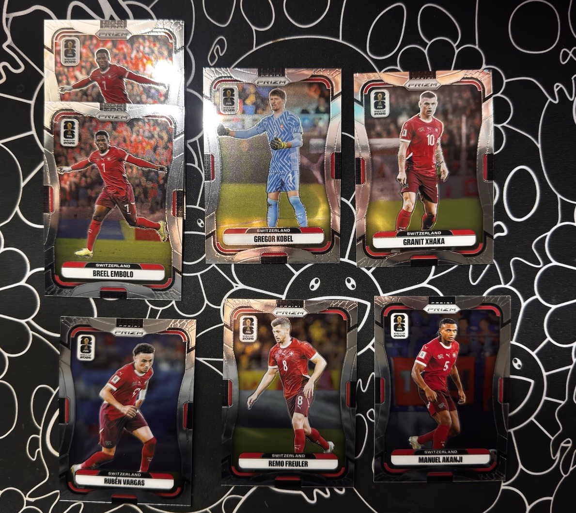 2026 Panini Prizm World Cup Norway/Switzerland Card Lot Haaland Manzambi & More view 5
