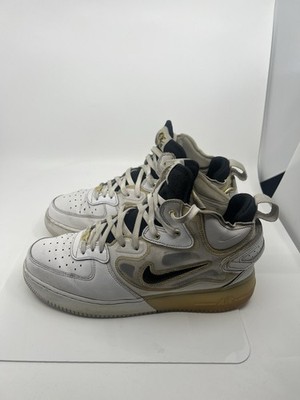 Air Force 1 Mid React 40th Anniversary White Black DQ7668-100 Men's Size 10