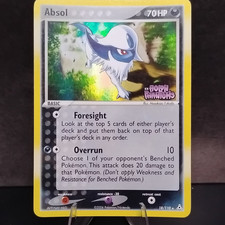 Pokémon Absol 2006 Stamped Reverse Holo Rare Card 18/110 Holon Phantoms on eBay