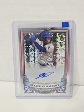 2024 Bowman Sterling - Prospect Autographs Sebastian Walcott #PA-SW