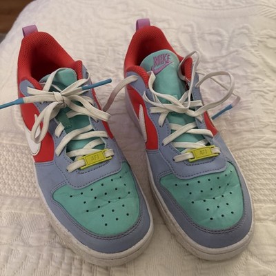 Nike Court Borough Low ''Cobalt Bliss/Track Red'', 6Y sneakers, shoes