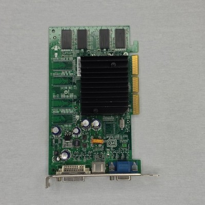 NVIDIA GeForce 7300 GS 256MB DDR2 AGP Multiple Monitor DVI VGA S-Video