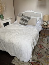 French Style Double Bed Frame Shabby Chic