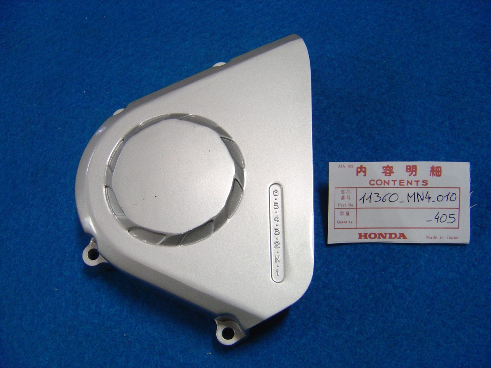 Couvercle gauche de CBR600F 87-88 pour réparer fuite huile et carter fissuré